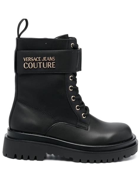 versace gogo boots price|versace combat boots.